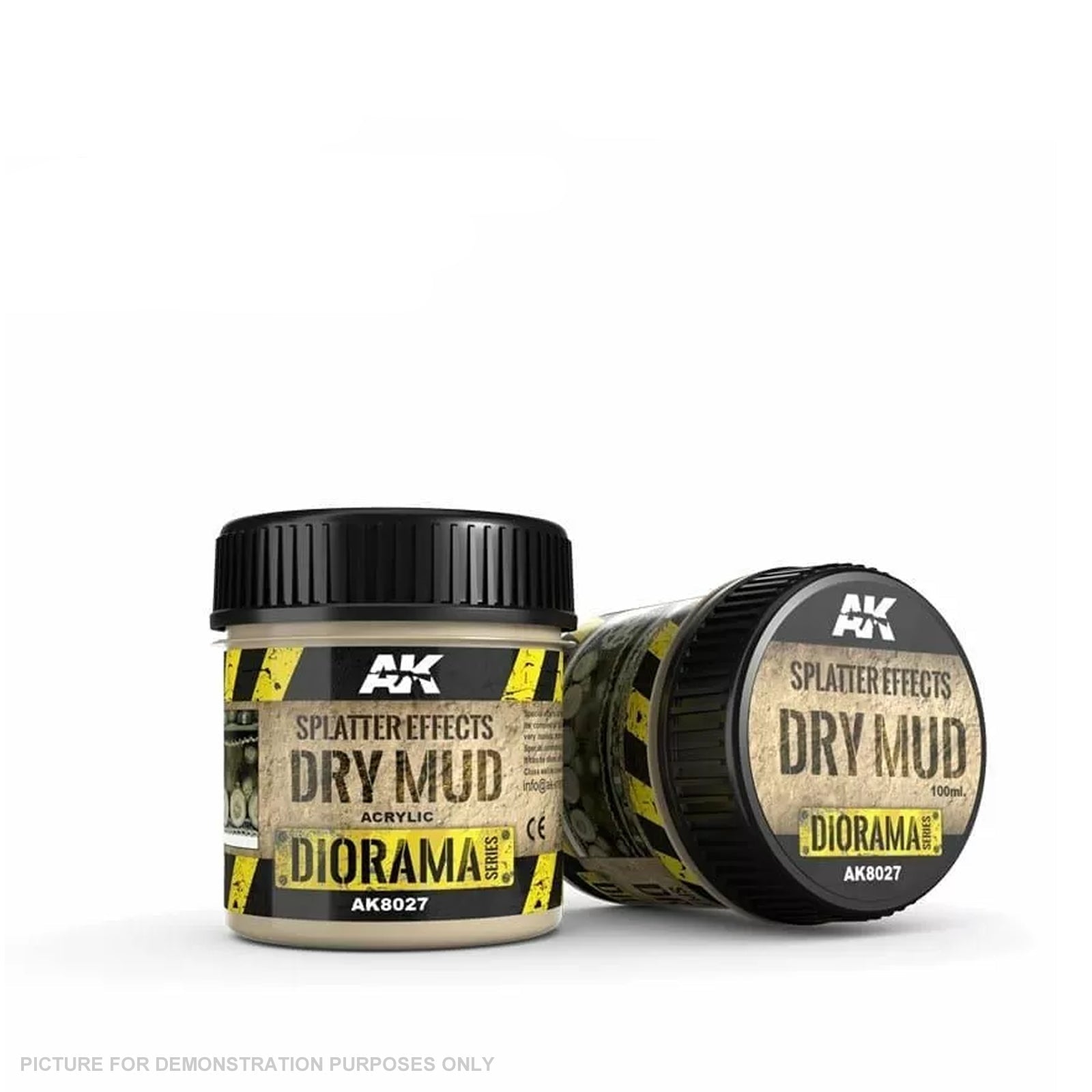 AK Interactive - Dioramas - Splatter Effects Dry Mud 100ml
